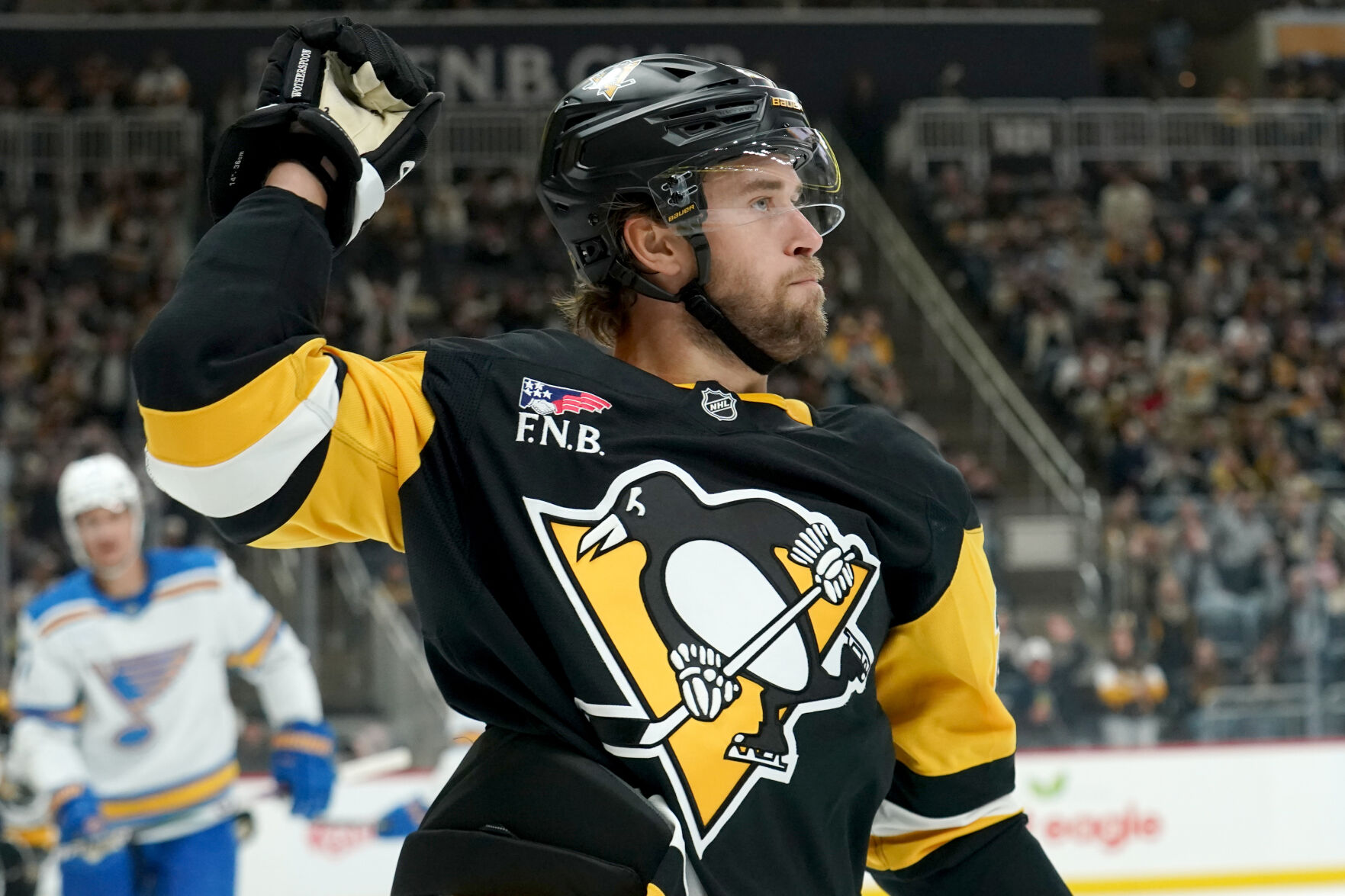 Blues Penguins Hockey